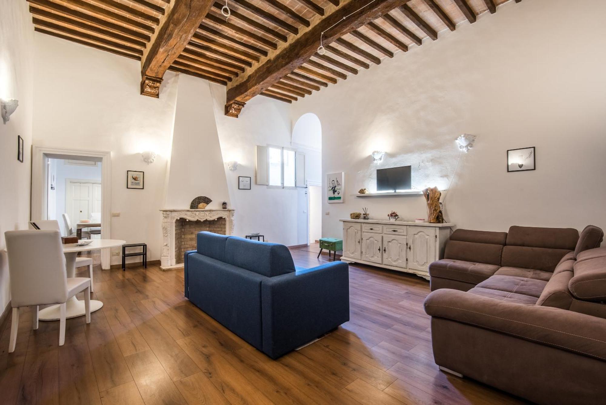 Incantevole Appartamento Banchi Di Sopra Siena Exteriör bild
